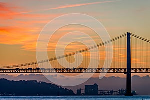 Ponte sobre o Tejo , in Lisbon, Portugal