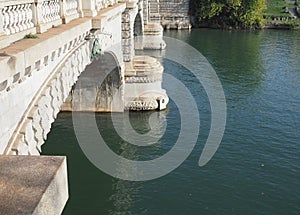 Ponte Umberto I bridge in Turin