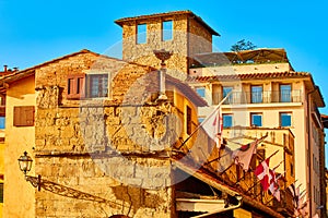 Ponte Vecchio architecture detail Florence Tuscany Italy landmark