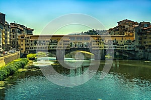 Ponte Vecchio bridge ,Florence Italy