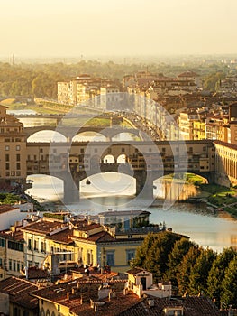 Ponte Vecchio Bridge in Florence - Italy