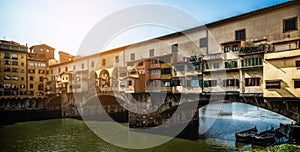 Ponte Vecchio Bridge in Florence - Italy