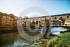 Ponte Vecchio Bridge in Florence - Italy