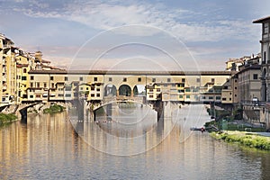 Ponte Vecchio bridge. Florence, Italy