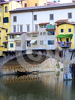 Ponte Vecchio Bridge in Florence, Italy