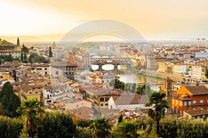 Ponte Vecchio bridge, Florence, Tuscany, Italy