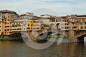 Ponte Vecchio in Florence, Italy.