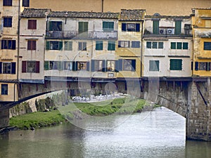 View of Ponte Vecchio, Florence, Italy