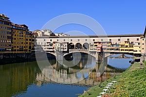 Ponte Vecchio Historic Bridge, Florence, Tuscany, Italy