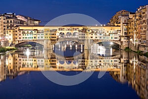 Ponte Vecchio at night