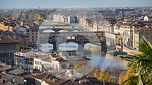 Ponte Vecchio, Old Bridge, Florence, Italy.