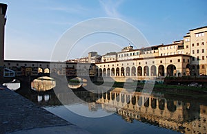 Ponte Vecchio or the Old Bridge, Florence, Italy