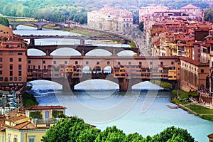 Ponte Vecchio over Arno river