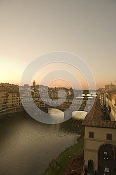 Ponte vechio bridge in florence