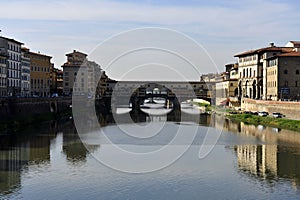 Ponte vechio bridge in florence