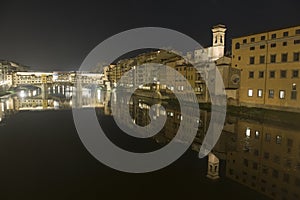 Ponte vechio bridge in florence