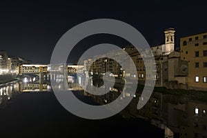 Ponte vechio bridge in florence