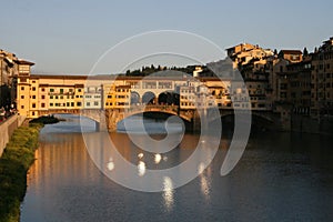 Ponte vechio by night