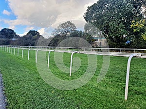 Pontefract Racecourse - Empty course on a sunny day