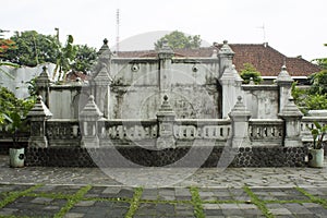 Ponten Ngabrusan (Mangkunegaran) is historical landmark on Solo city photo