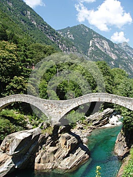 Ponti di Salti Valle Versazca Switzerland photo