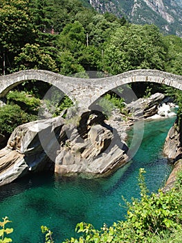 Ponti di Salti Valle Versazca Switzerland photo