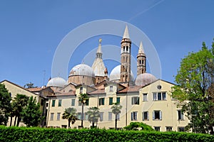 The Pontifical Basilica of Saint Anthony in Padua, Italy.