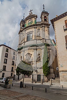 Pontifical Basilica of St. Michael (BasÃÂ­lica Pontificia de San Miguel) in Madrid, Spa photo