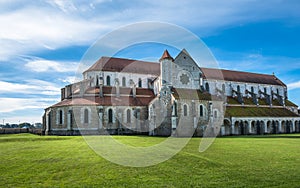 Pontigny Abbey in Burgundy, France