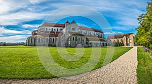 Pontigny Abbey in Burgundy, France