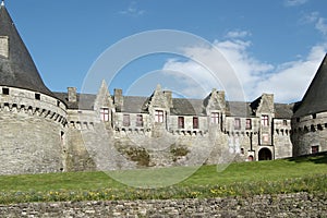 Pontivy Castle (Brittany - France)