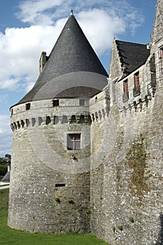 Pontivy Castle (Brittany - France)