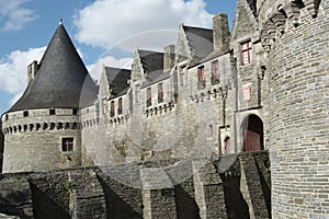 Pontivy Castle (Brittany - France)