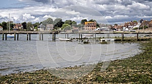 The pontoon at Prinsted harbour.