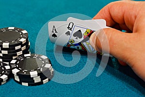 Pontoon winning hand