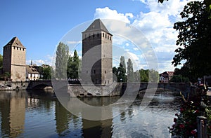 Ponts Couverts in Strasbourg, France