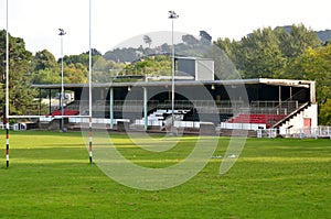 Pontypool rugby pitch