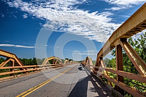 Pony Bridge on route 66 in Oklahoma