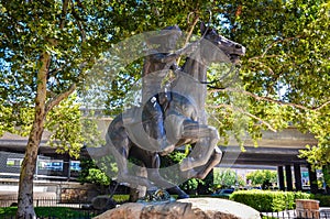 Pony Express Statue photo