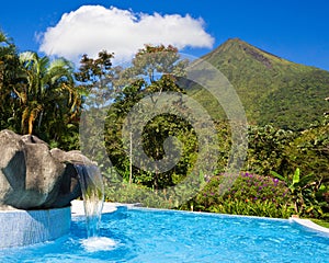 Pool at Arenal Volcano photo