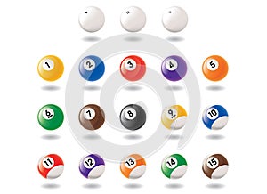Pool Ball Icons