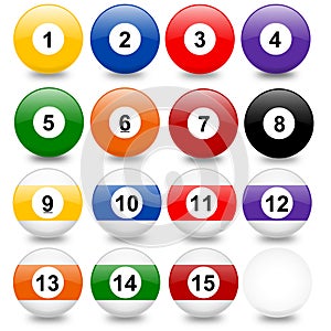 Pool balls