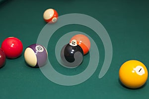 Pool balls
