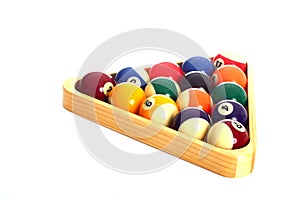 Pool Balls and Triangle