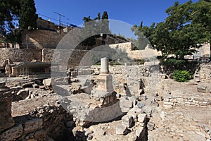 Pool of Bethesda Archaeological Site, Israel