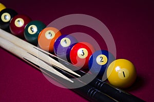 Pool Billiard line up