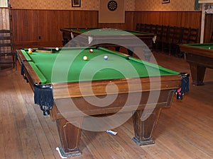 Pool or Billiard Tables