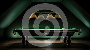 pool billiards table