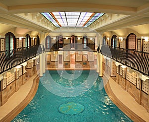 Pool in Budapest photo