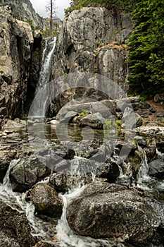 Pool Catches Water from Register Creek as it Tumbles Toward the Tuolumne